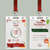 Professional ID Card & Lanyard Design